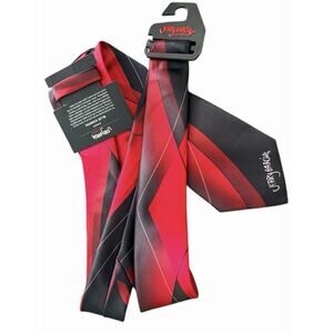 Men's Jerry Garcia Designer Abstract Necktie - Red and Black - NWT